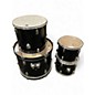 Used CODA Drums 4 Piece 4 Piece Shell Pack Black Drum Kit thumbnail