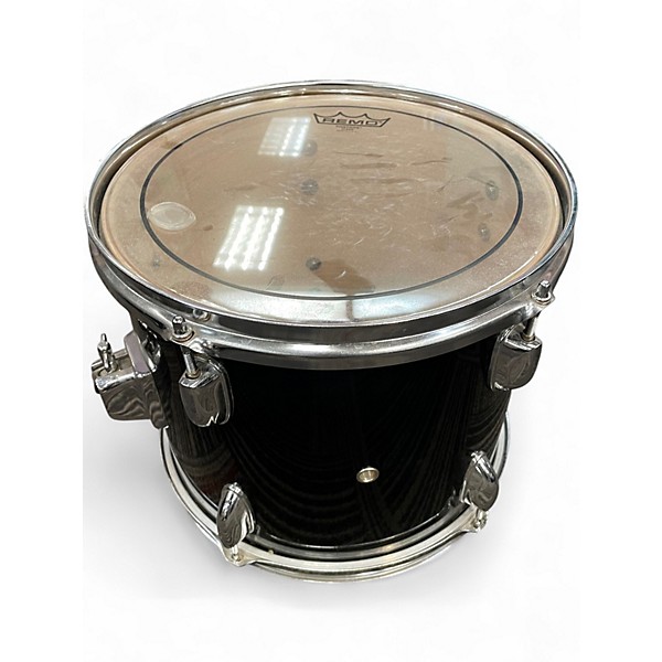 Used CODA Drums 4 Piece 4 Piece Shell Pack Black Drum Kit