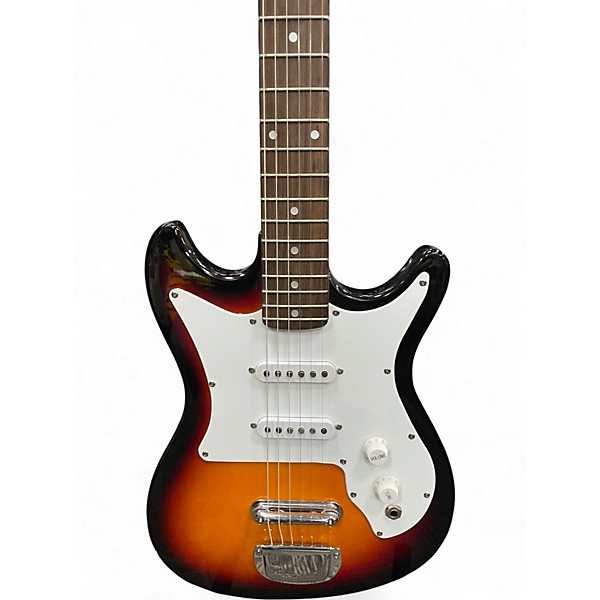 Used Marigold DOUBLE CUTAWAY 2 Color Sunburst Solid Body Electric Guitar