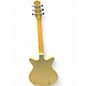 Vintage 1990s Danelectro DC-3 Sparkling Gold Solid Body Electric Guitar