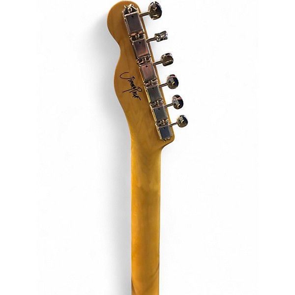 Used Fender Jimmy Page Dragon Art Telecaster Natural Solid Body Electric Guitar