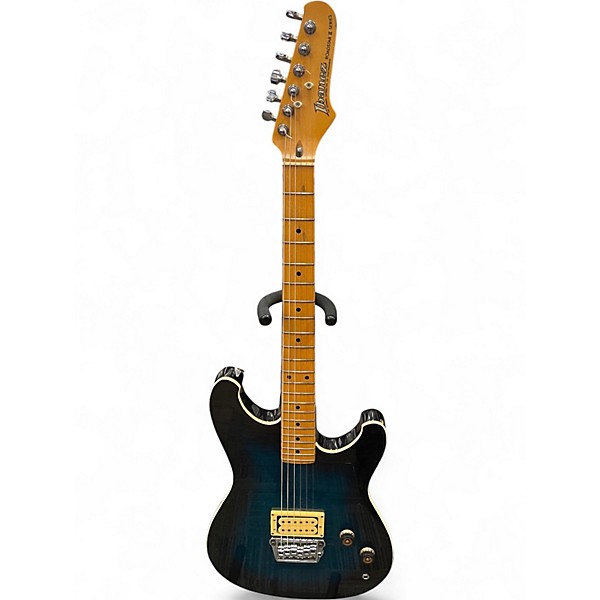 Used Ibanez Roadstar II Series Blue Solid Body Electric Guitar