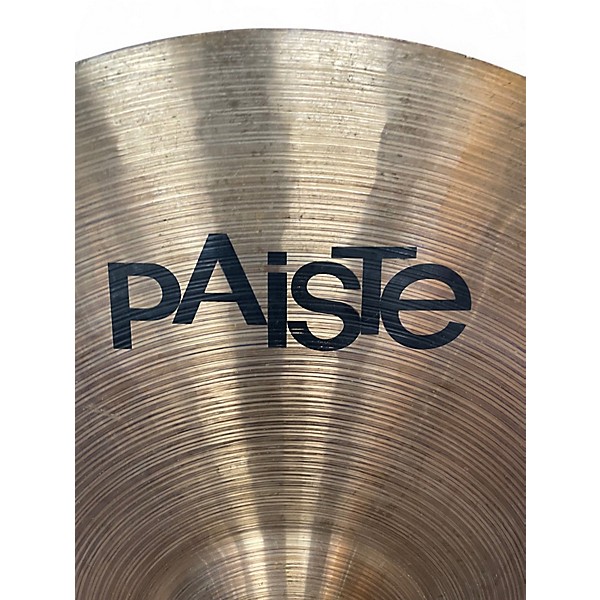 Used Paiste 18in 2002 Crash Cymbal