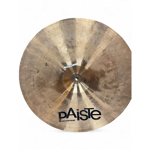 Used Paiste 18in 2002 Crash Cymbal