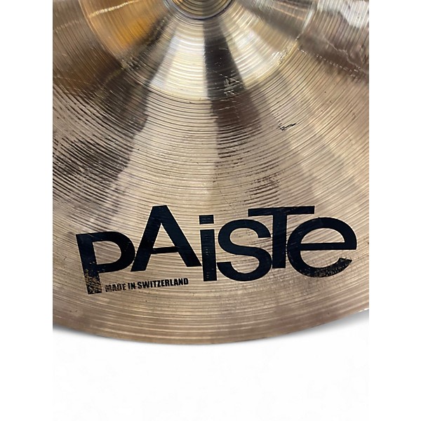 Used Paiste 18in 2002 Crash Cymbal