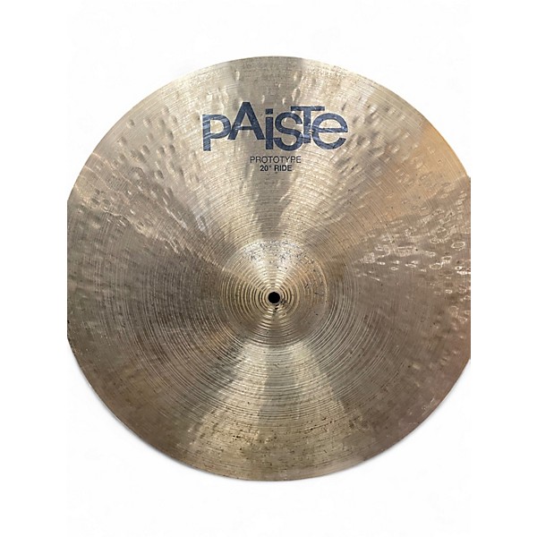 Used Paiste 20in Signature Prototype Ride Cymbal