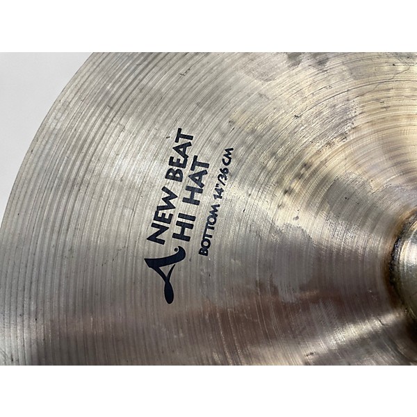 Used Zildjian 14in New Beat Hi Hat Pair Cymbal