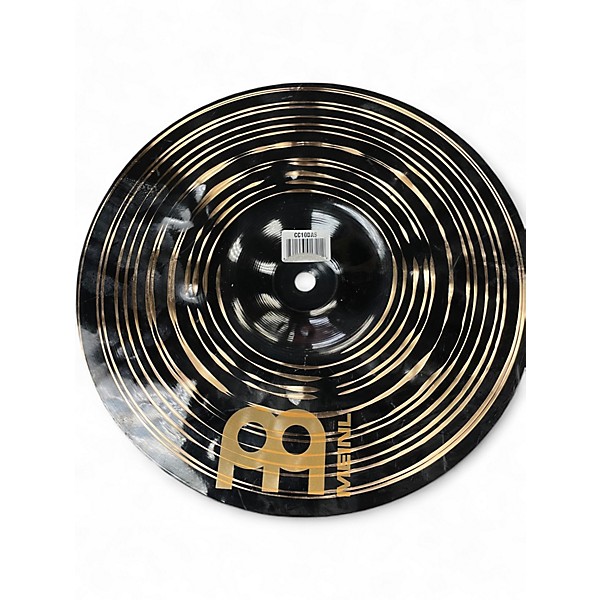 Used MEINL 10in CLASSIC CUSTOM DARK SPLASH Cymbal