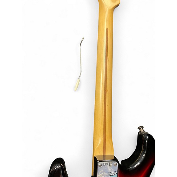 Used 2011 Fender American Standard Stratocaster 3 Tone Sunburst Solid Body Electric Guitar