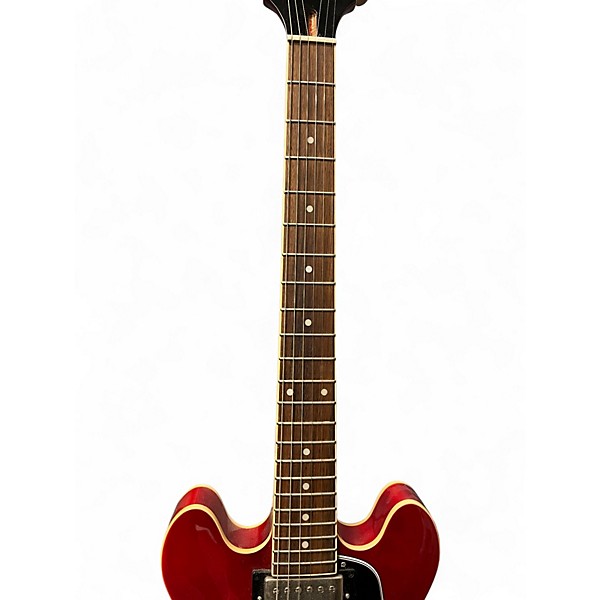 Used 2022 Epiphone ES 339 Trans Red Hollow Body Electric Guitar