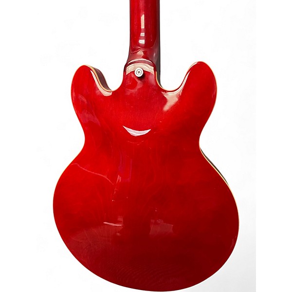 Used 2022 Epiphone ES 339 Trans Red Hollow Body Electric Guitar