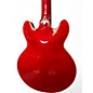 Used 2022 Epiphone ES 339 Trans Red Hollow Body Electric Guitar