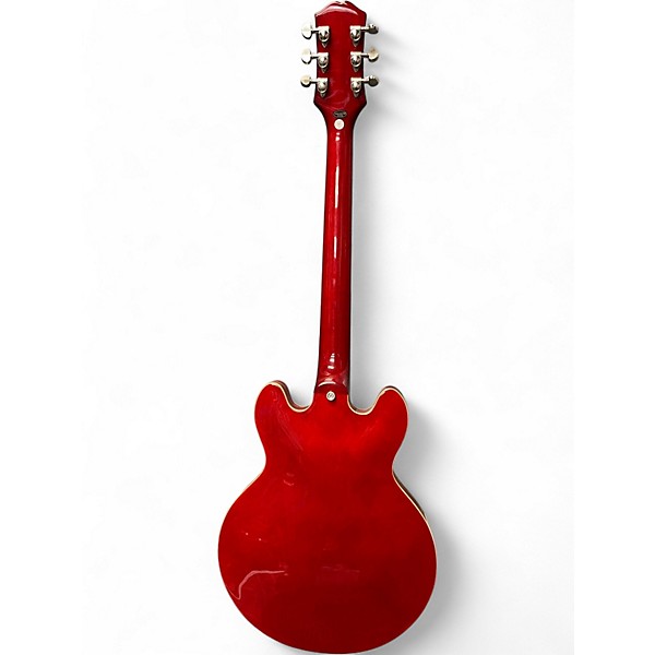 Used 2022 Epiphone ES 339 Trans Red Hollow Body Electric Guitar