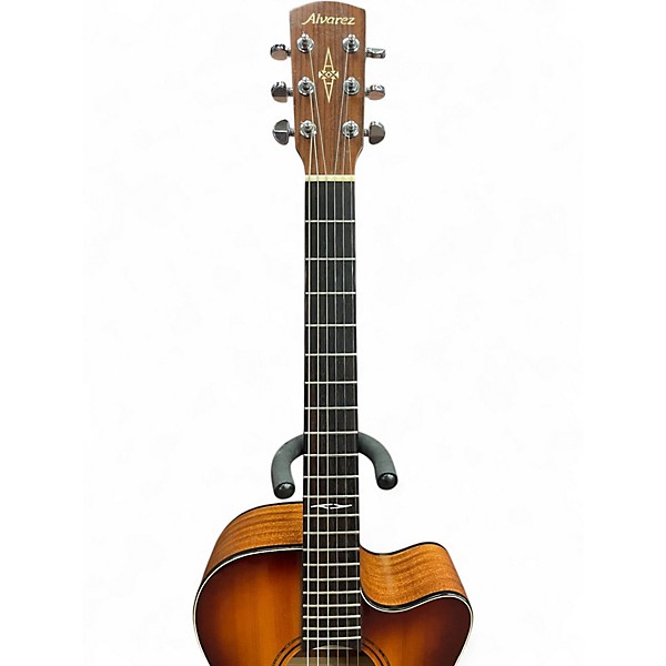 Used Alvarez AF60CE Folk SHADOWBURST Acoustic Electric Guitar