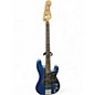 Used Squier Affinity Precision Bass Blue Electric Bass Guitar thumbnail