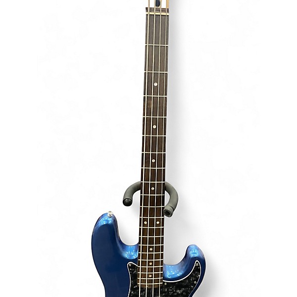 Used Squier Affinity Precision Bass Blue Electric Bass Guitar