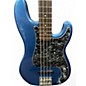 Used Squier Affinity Precision Bass Blue Electric Bass Guitar