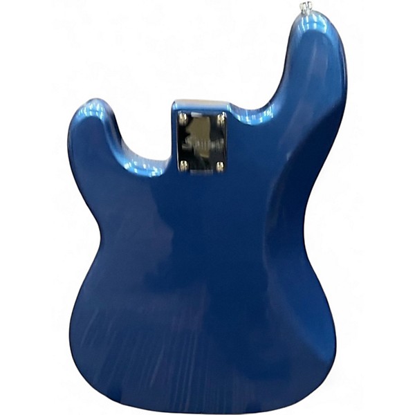 Used Squier Affinity Precision Bass Blue Electric Bass Guitar