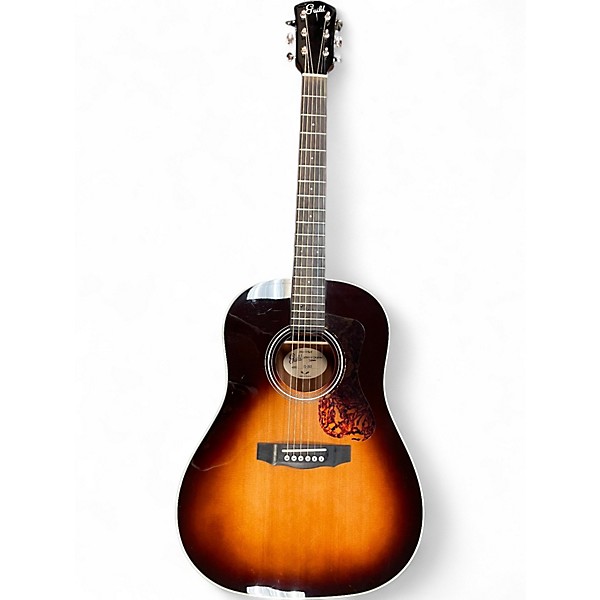 Used Guild DS240 Sunburst Acoustic Guitar