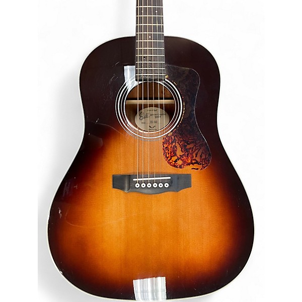 Used Guild DS240 Sunburst Acoustic Guitar