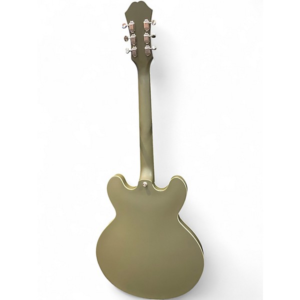 Used Epiphone CASINO WORN Royal Olive Hollow Body Electric Guitar