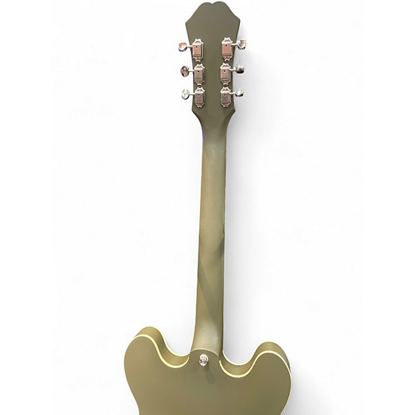 Used Epiphone CASINO WORN Royal Olive Hollow Body Electric Guitar