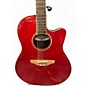 Used Ovation GC057M-5 Celebrity Cherry Acoustic Electric Guitar