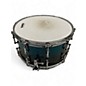 Used SPL 14X7 468 Snare Turquoise Blue Fade Drum