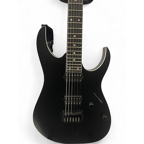 Used 2025 Ibanez Prestige RGR662AHBF Weathered Black Solid Body Electric Guitar