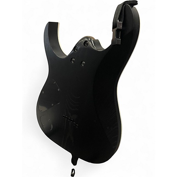 Used 2025 Ibanez Prestige RGR662AHBF Weathered Black Solid Body Electric Guitar