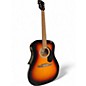 Used Fender FA125CE 2 Color Sunburst Acoustic Guitar thumbnail