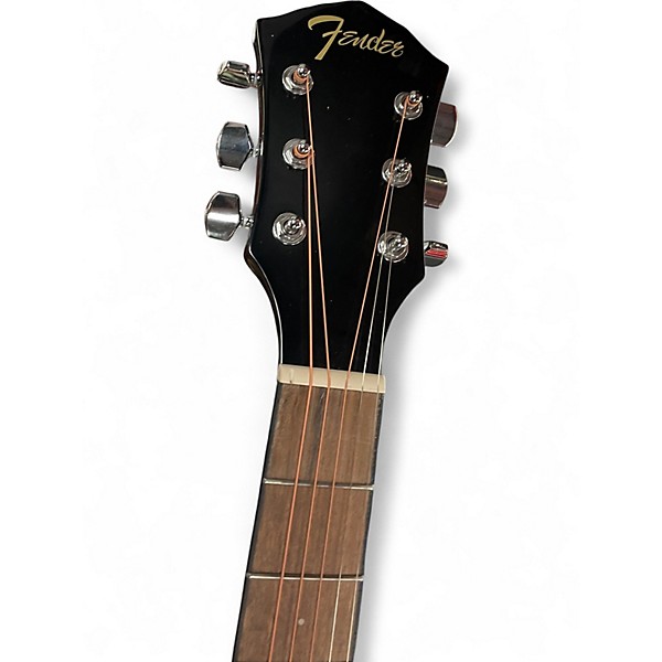 Used Fender FA125CE 2 Color Sunburst Acoustic Guitar