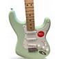Used Squier Sonic Stratocaster Surf Green Solid Body Electric Guitar