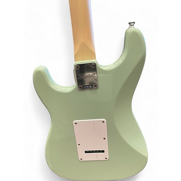 Used Squier Sonic Stratocaster Surf Green Solid Body Electric Guitar