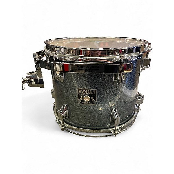 Used TAMA 5 Piece SUPERSTAR CLASSIC METALLIC BLUE SPARKLE Drum Kit