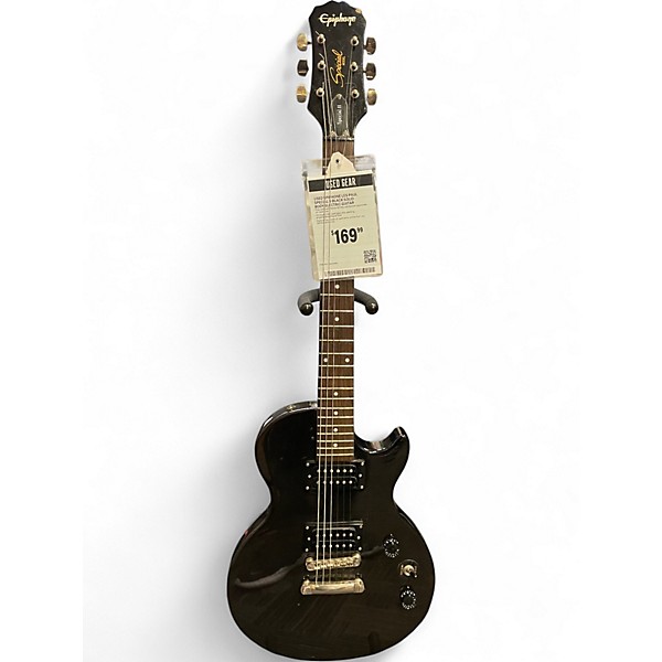 Used Epiphone Les Paul Special II Black Solid Body Electric Guitar