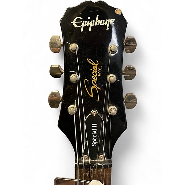 Used Epiphone Les Paul Special II Black Solid Body Electric Guitar