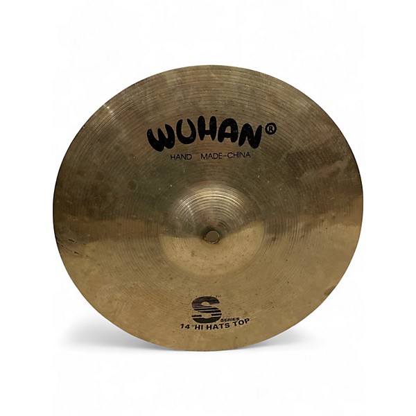 Used Wuhan Cymbals & Gongs 14in S SERIES HI-HAT PAIR Cymbal