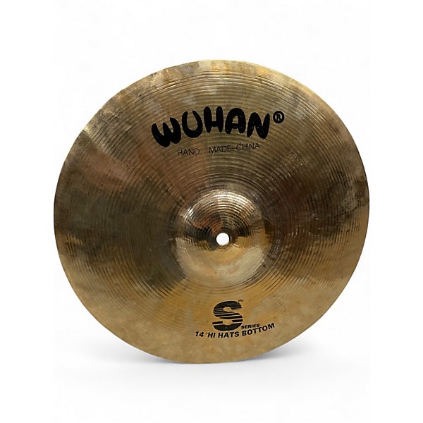Used Wuhan Cymbals & Gongs 14in S SERIES HI-HAT PAIR Cymbal