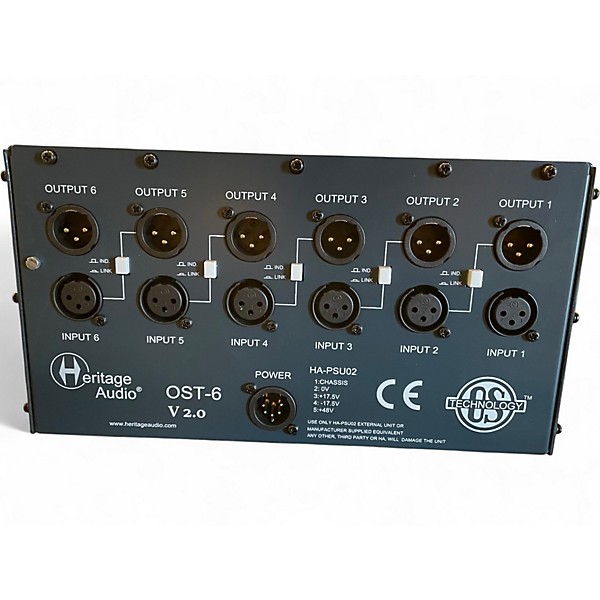 Used Heritage Audio OST-6 V2 Rack Equipment