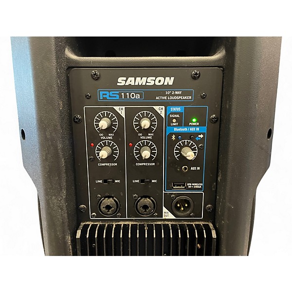 Used Samson RS110A Powered Speaker