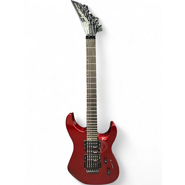 Used Jackson PS-4 Chrome Red Metallic Solid Body Electric Guitar