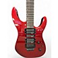 Used Jackson PS-4 Chrome Red Metallic Solid Body Electric Guitar