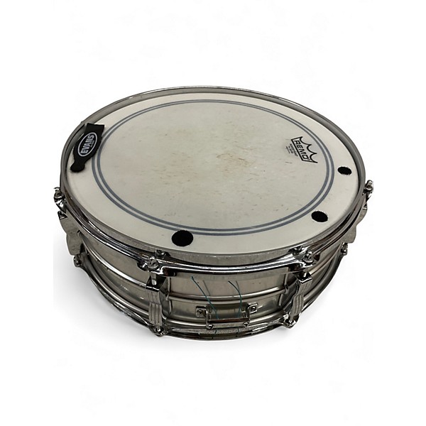 Vintage 1960s Ludwig 5X14 Acrolite Snare Silver Drum