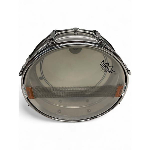 Vintage 1960s Ludwig 5X14 Acrolite Snare Silver Drum