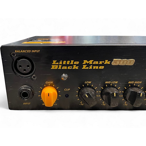 Used Markbass LITTLE MARK BACKLINE 300 350 WATT Bass Amp Head