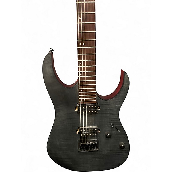 Used Ibanez RG6003FM Trans Gray Solid Body Electric Guitar