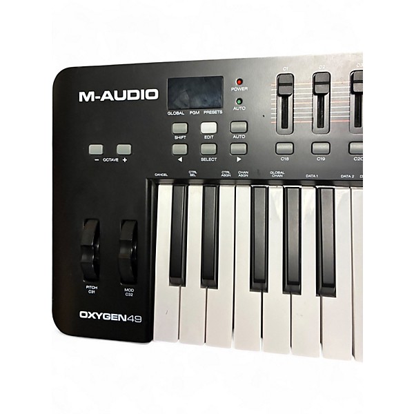 Used M-Audio Oxygen 49 Key MIDI Controller