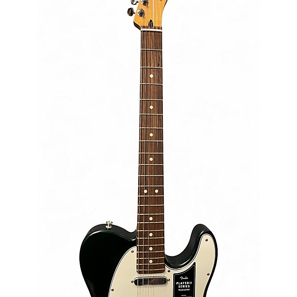 Used 2025 Fender PLAYER II TELECASTER BRITISH RACING GREEN Solid Body Electric Guitar