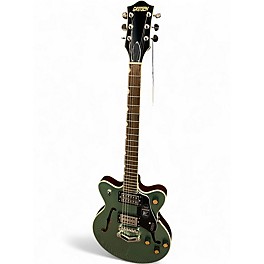 Used 2024 Gretsch Guitars G2655 STEEL OLIVE Hollow Body Electric Guitar